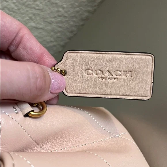 Coach Quilted Tabby 26 / Cream - Picture 12 of 14